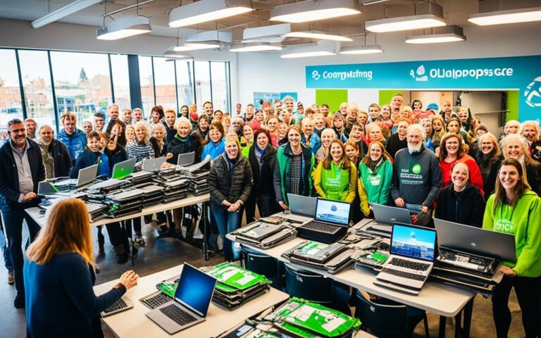 Engaging the Community in Laptop Recycling Efforts