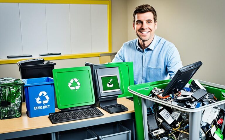 Igniting Change with Desktop Recycling Initiatives