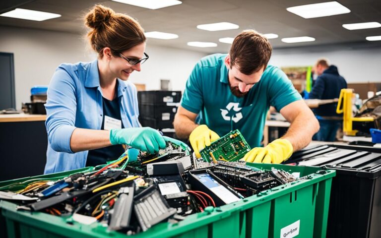 Community Engagement in Desktop Recycling Programs